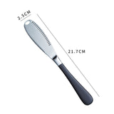 Butter Knife Stainless Steel Multifunction Cheese Bread Steak Knive With Hole Serrated Gold Knife Home Dinnerware Set Tools